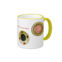 Where do fish keep their money? In the river bank Mug