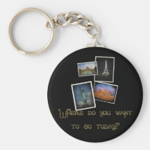 Where Do You Want to Go? Key Chain