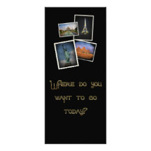 Where Do You Want to Go? Rack Card