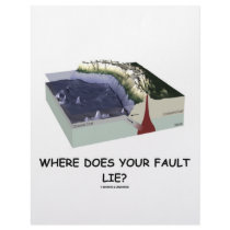 Where Does Your Fault Lie? (Geology Humour)