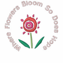 Where Flowers Bloom So Does Hope Polo Shirt