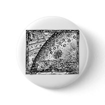 Where heaven and Earth meet Pinback Button