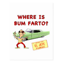 Where is Bum Farto? Postcards