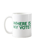 where is my vote (Iran Election) mugs