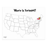 Where Is Vermont? Postcards