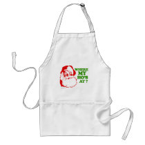 Where my ho's at? apron
