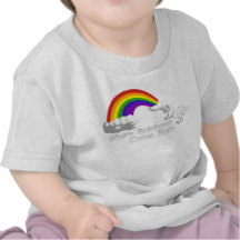 where rainbows come from t-shirts