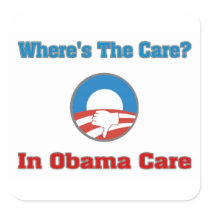 Where’s The Care? In Obama Care Stickers