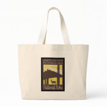 where the deer and antelope play tote bag