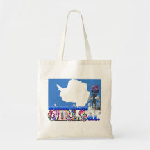 Where them Antartican girls at? Canvas Bags