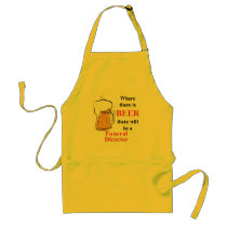 Where there is Beer - Funeral Director Aprons