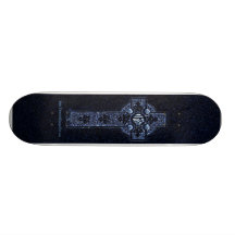 Where They Rest    www.ElementalChangesArt.com Custom Skateboard