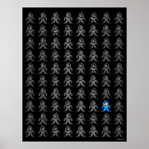Where's Mega Man? Posters