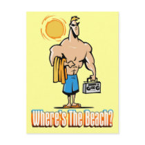 Where's the Beach? Postcards