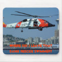 WHERE'S THE SWIMMER? mousepads