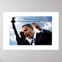 Whether you want it or not, you are getting Govern Posters