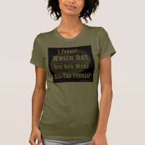 Which Day? Women's Petite T-Shirt: t-shirts