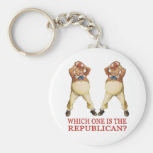 WHICH ONE IS THE REPUBLICAN? KEYCHAINS