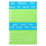While You Were Out Memo Pad Custom Stationery