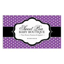 Whimsical Baby Boutique Business Cards