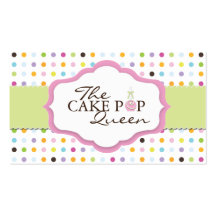 Whimsical Bakery Business Cards