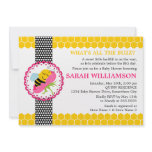 Whimsical Bee Baby Shower Invitation