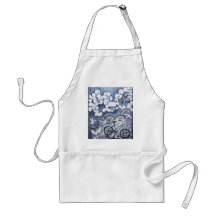 Whimsical Bicycle Painting Products Apron