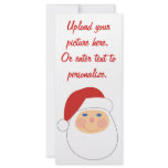 Whimsical cartoon Santa t-shirts and gifts. rack cards