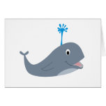 Whimsical cartoon whale t-shirts and gifts card
