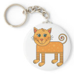 Whimsical Cat Key Chain