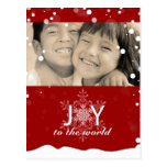 Whimsical Christmas Photo Postcards