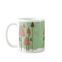 Whimsical Christmas Trees Mug
