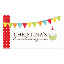 Whimsical Cupcake Artist Business Cards