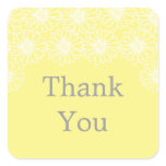 Whimsical Daisies Thank You Wedding Envelope Seals