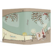 Whimsical Dreamscape 8 1" Binder