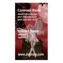Whimsical Fairy Business Cards