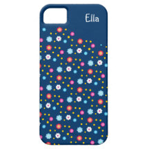 Whimsical Flowers iPhone 5 case-mate