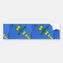 Whimsical Fractal Bumper Stickers