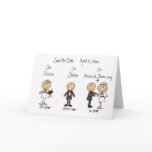 Whimsical Fun Save the Date! Greeting Cards