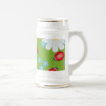 Whimsical Ladybugs On Garden Daisies Coffee Mugs