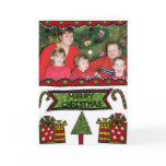 Whimsical Merry Christmas Greeting Cards