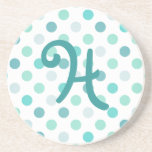 Whimsical Monogram stone Coaster