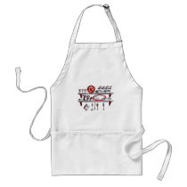 Whimsical Old Fashioned Kitchen Art Aprons