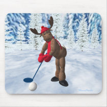 Whimsical Reindeer: Funny Gulfer