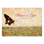 Whimsical Romance Butterfly Wedding Invitation
