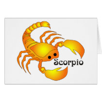 Whimsical Scorpio Cards