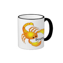 Whimsical Scorpio Mugs