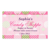 Whimsical Tree Candy Shoppe Sticker