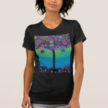 WHIMSICAL TREE OF LIFE BY PRISARTS SHIRTS