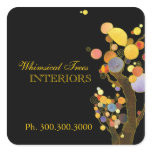 Whimsical Trees Business Marketing Product Sticker